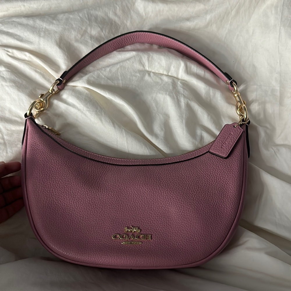 pink coach bag